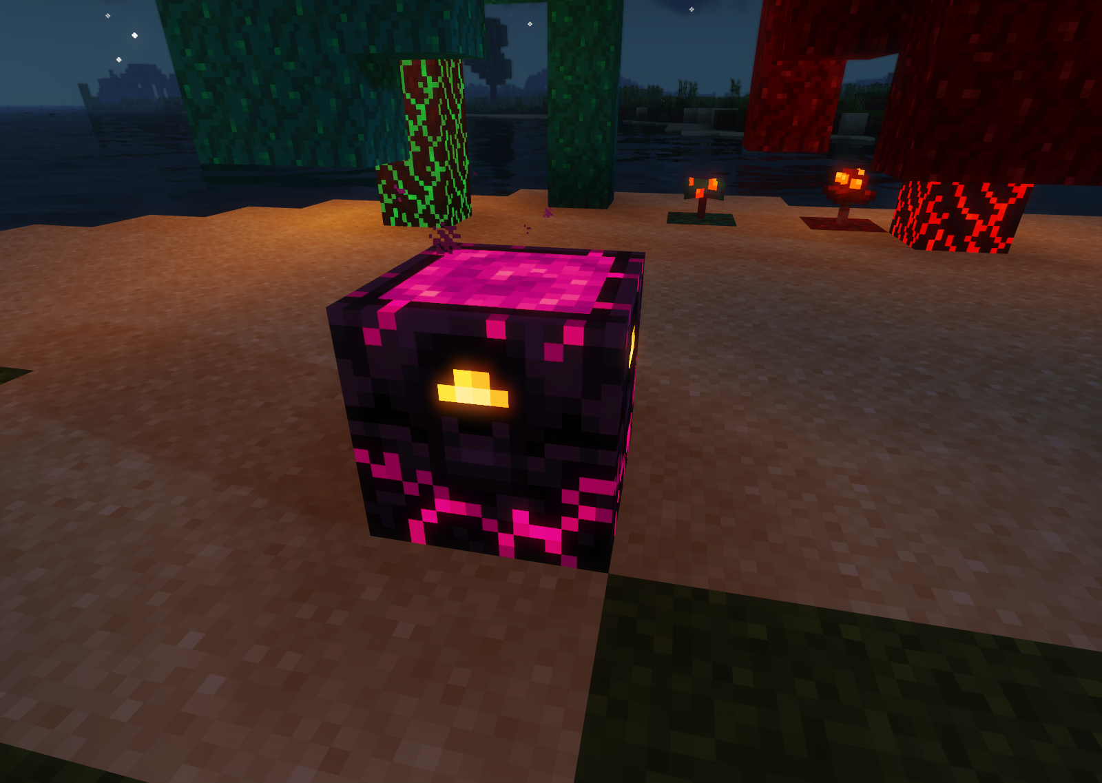 Respawn Anchor and Nether Vegetation