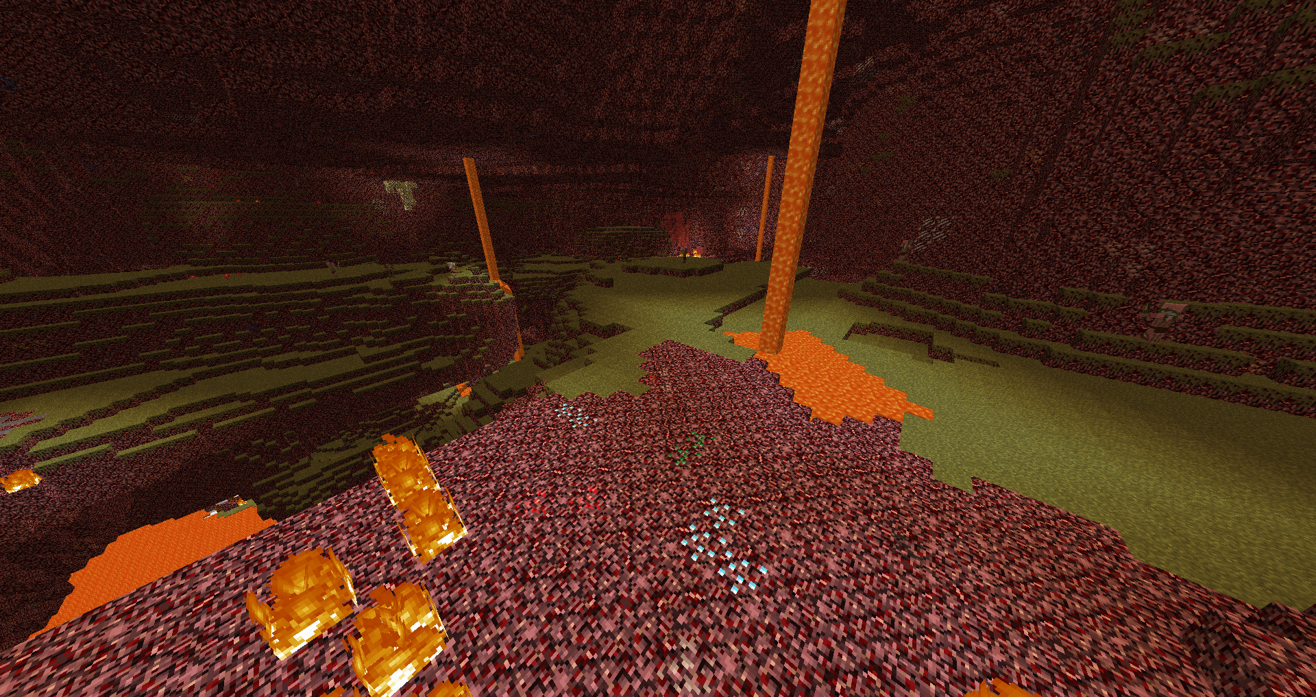 Ultimativer Nether Adventure Spaß durch Nether Ores und auch weitere Mobs und Biome im Nether!