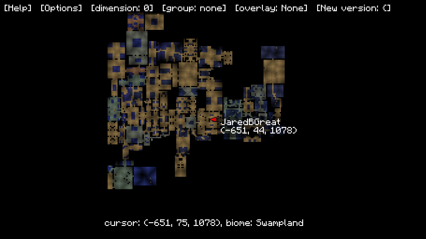 Another Generated Dungeon Map