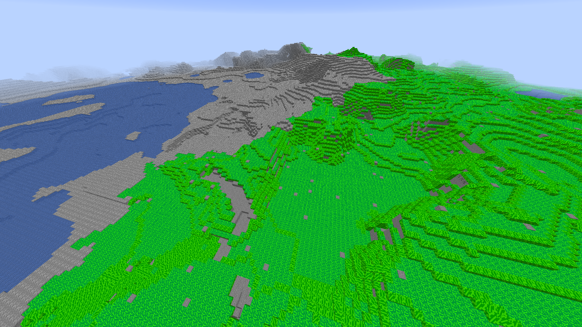 Minecraft builders and biomes