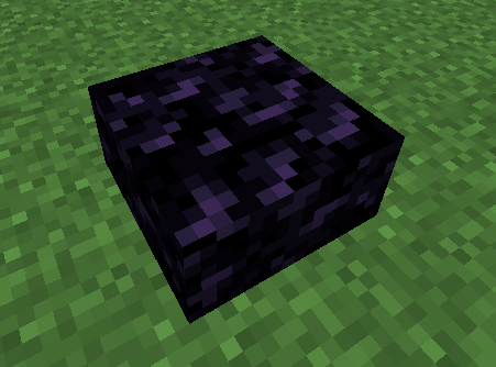 Obsidian Slab