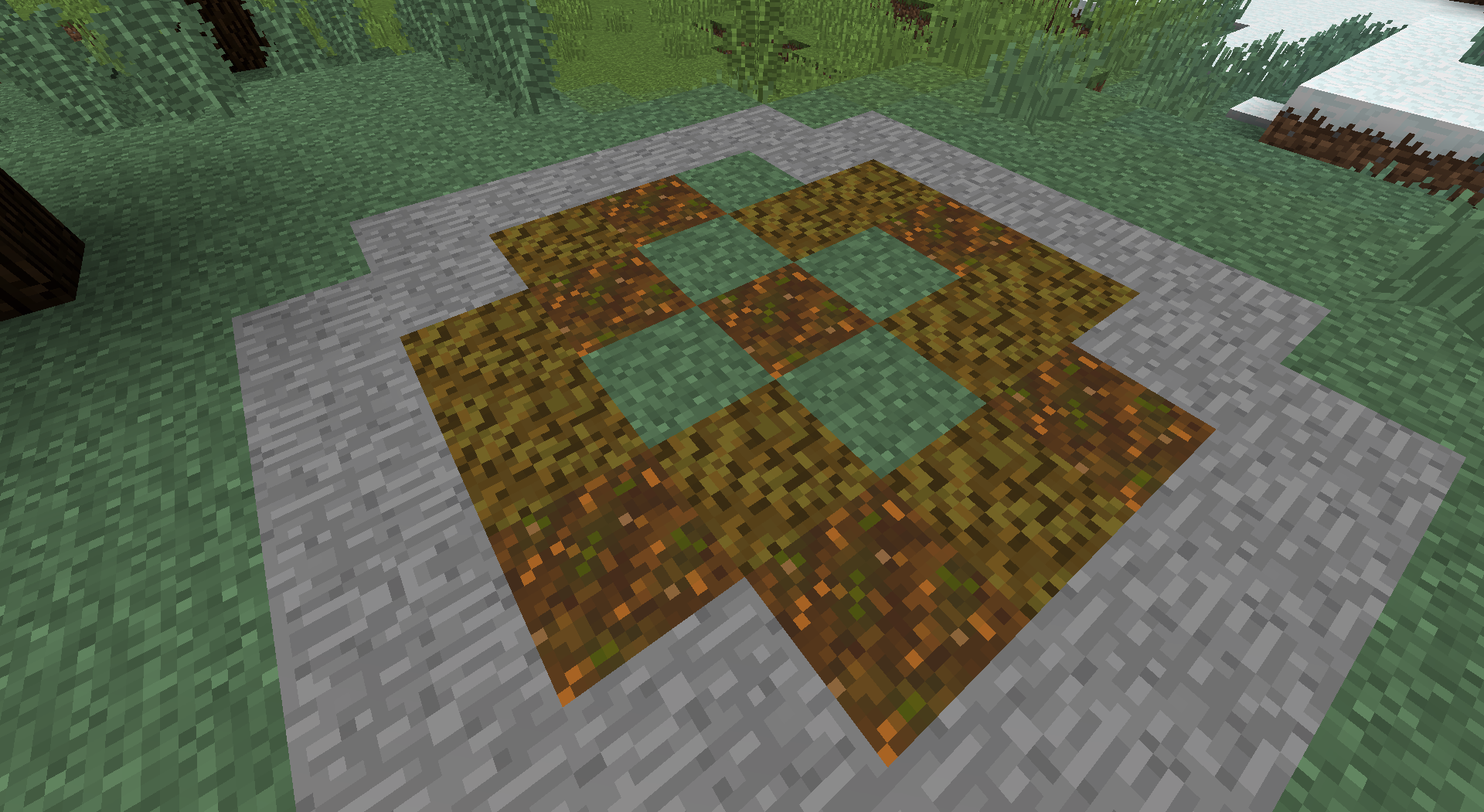 Podzol-Jungle Bark Mulch-Grass Blend (v0.2)