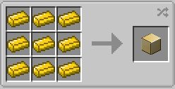 Over Gold Block Recipe