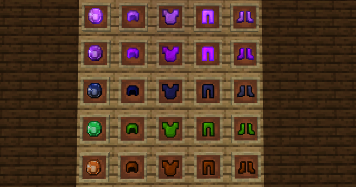 All the Different Gems and Armors