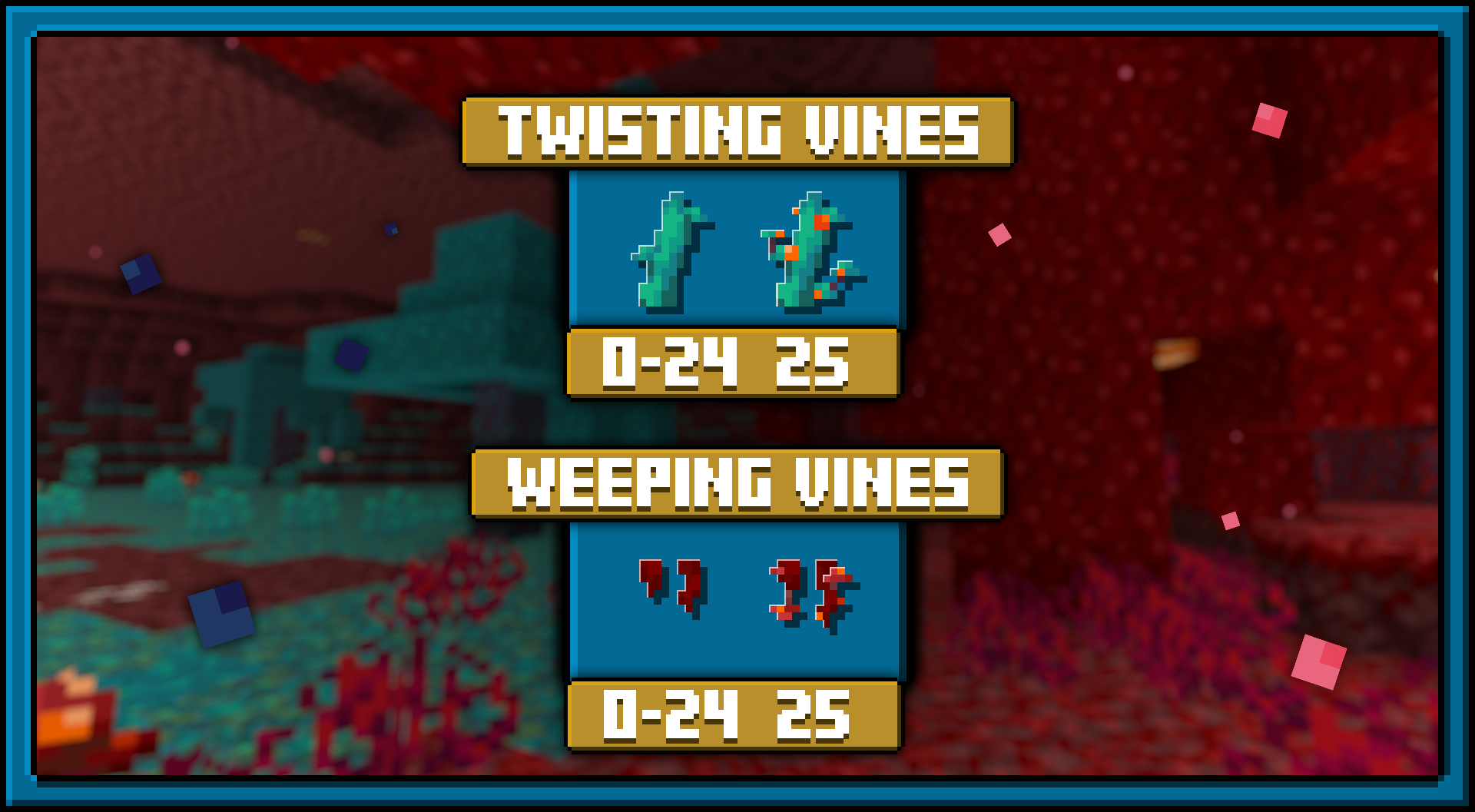 Twisting Vines + Weeping Vines