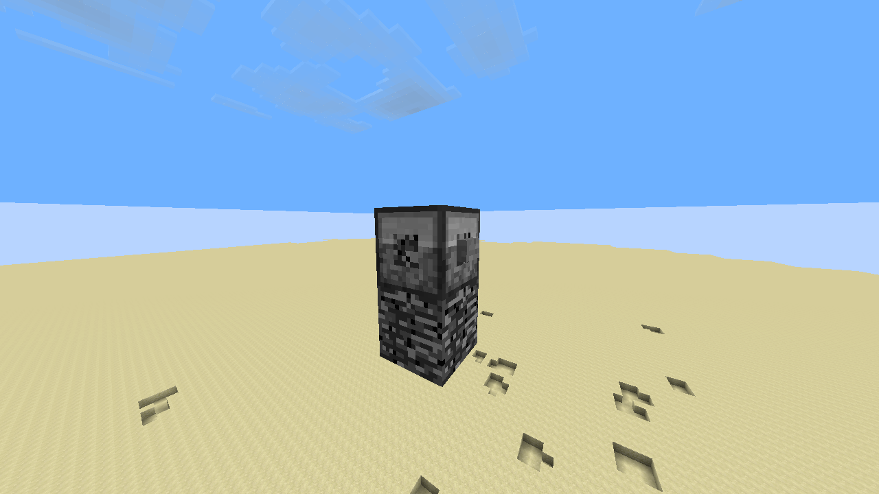 Why are you using bug/glitch ? This is a Bedrock Breaker !