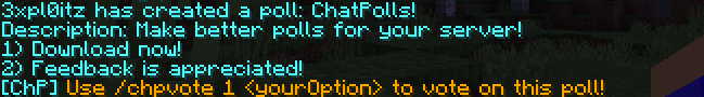 ChatPolls Example