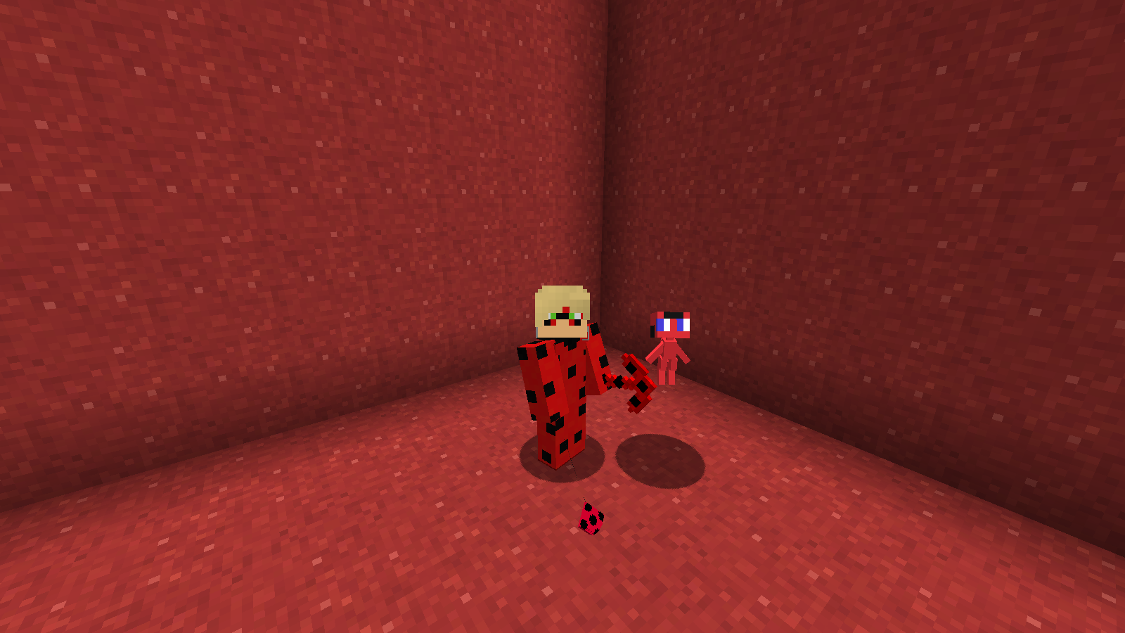 Minecraft ladybug best sale and cat noir