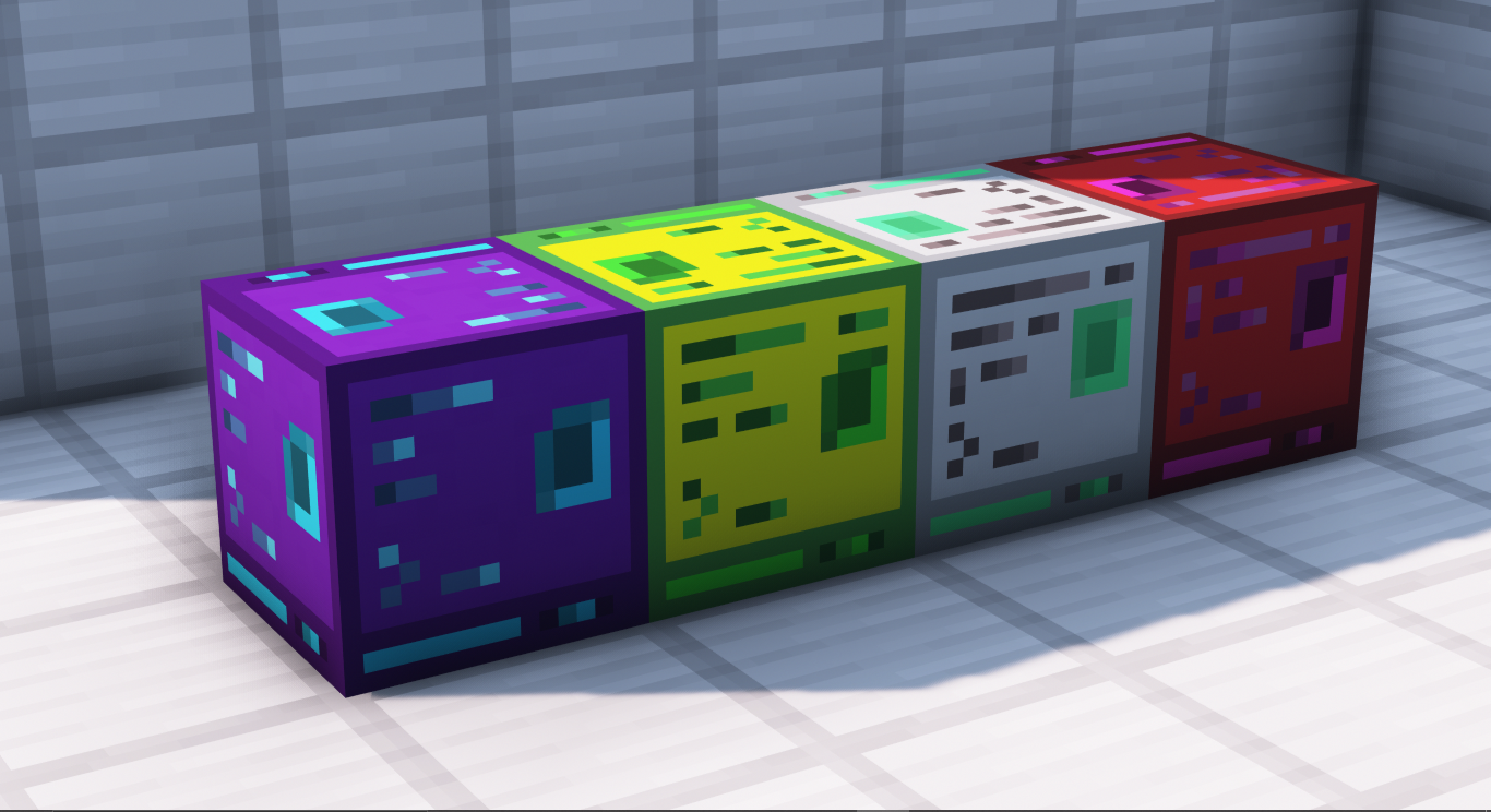 Concrete blocks ive textured so far.