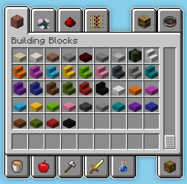 Inventory Blocks