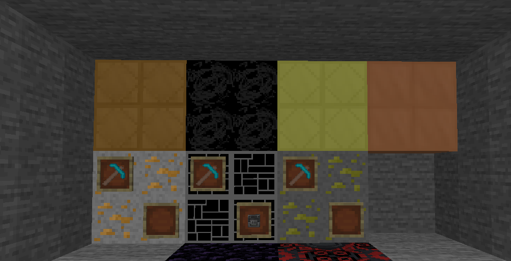 ores and blocks