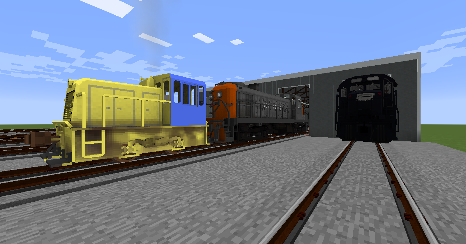 North American Railroads Immersive Railroading Screenshots Minecraft Resource Packs 