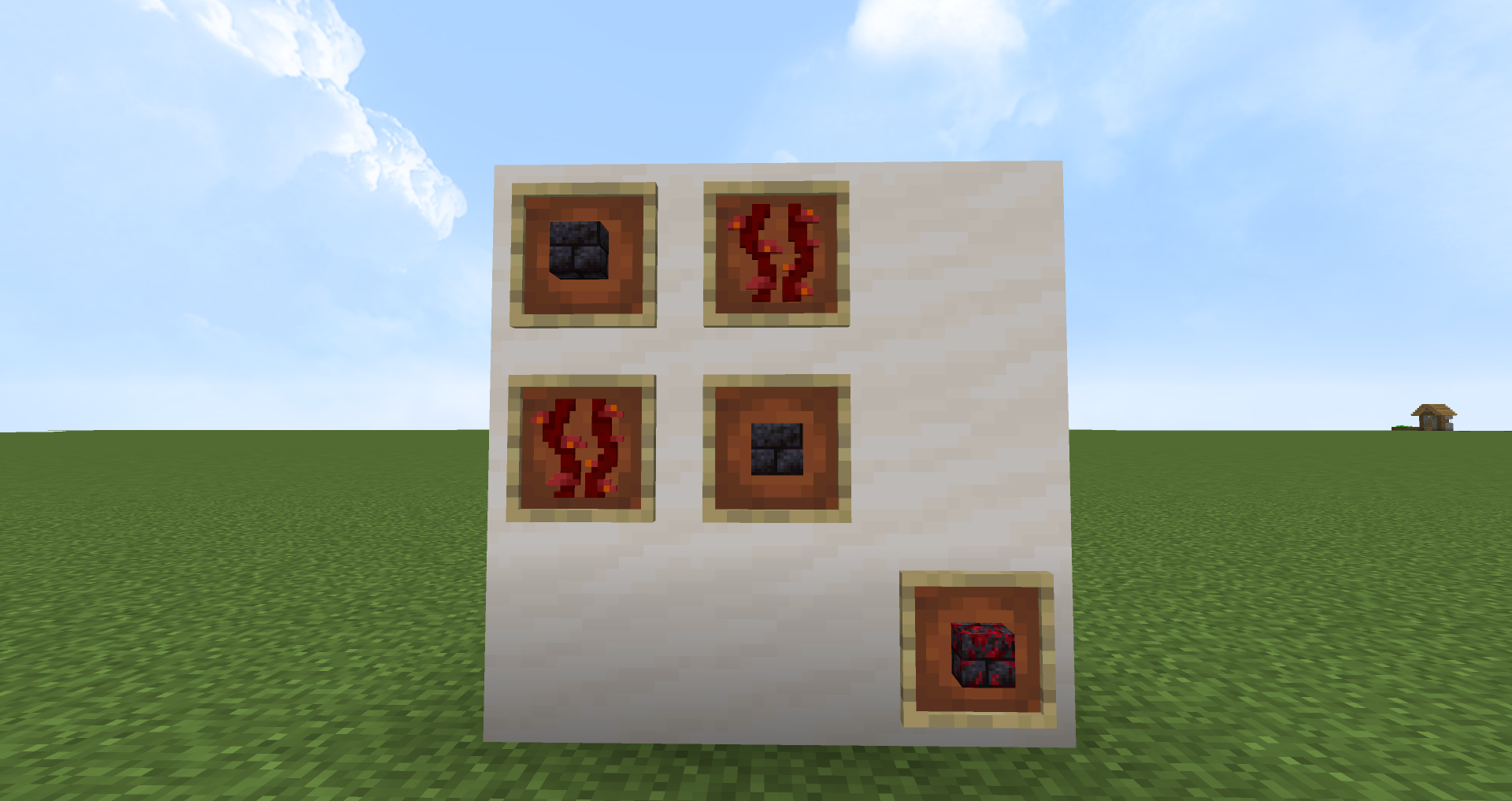 Crimson Polished Blackstone Bricks Crafting