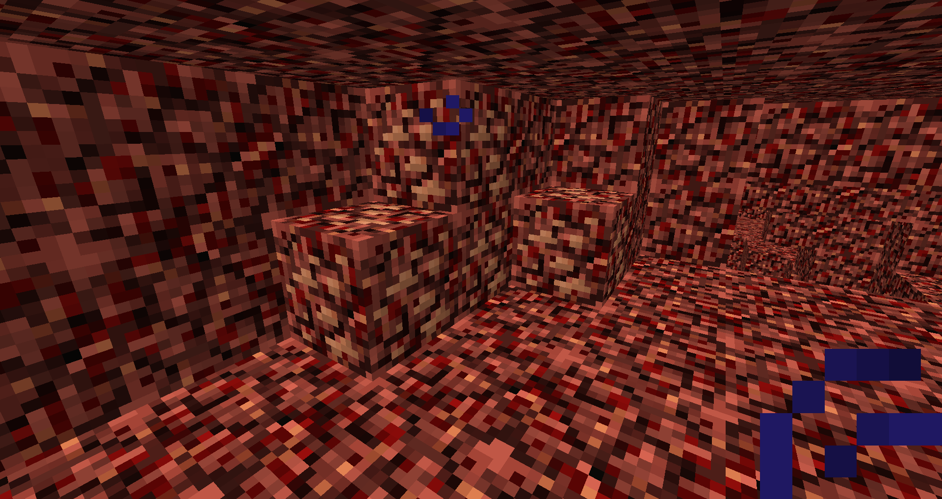 Naturally Generating Nether Iron Ore