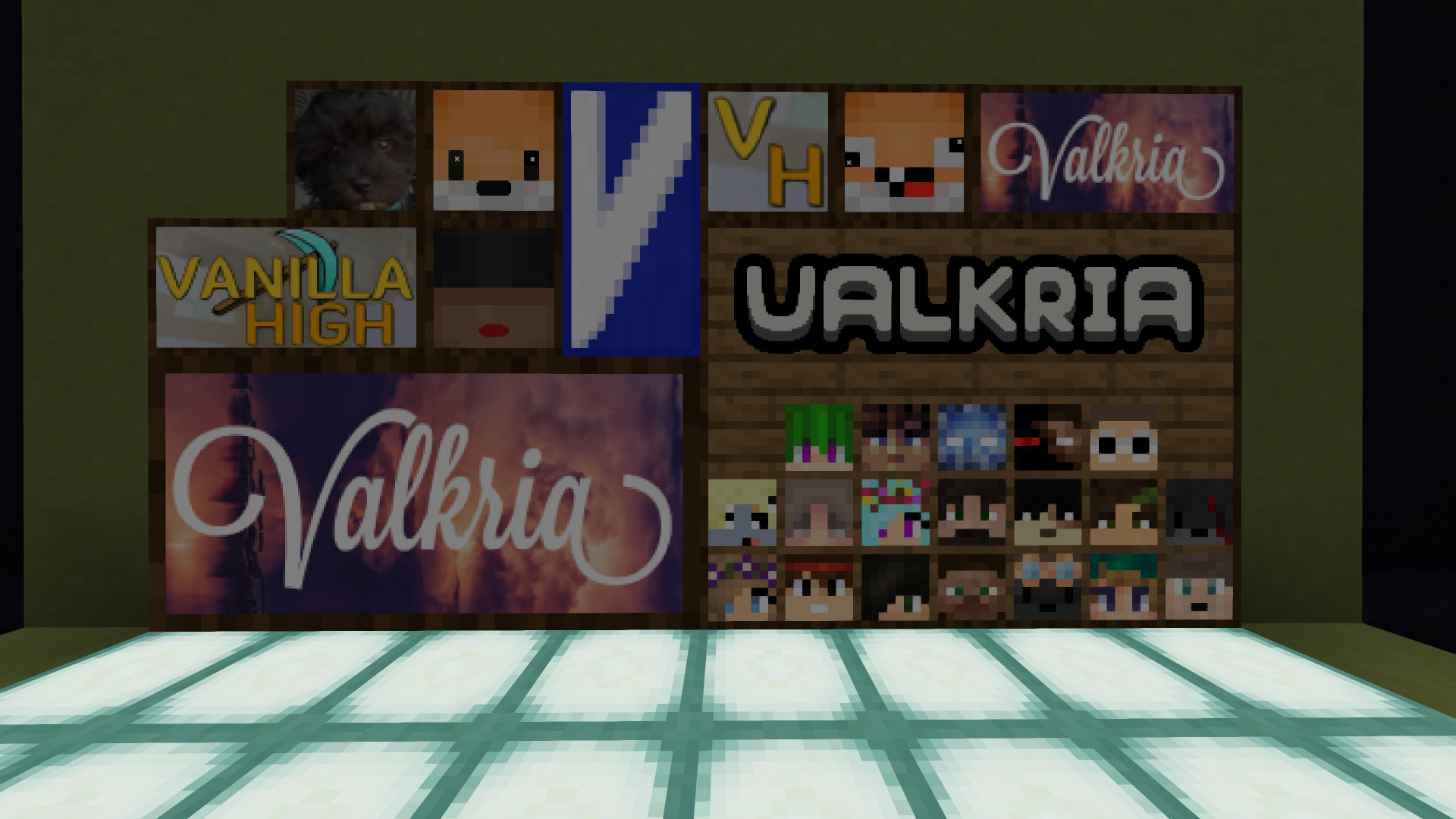 These are some of the paintings that get changed in the HD version of the resourcepack