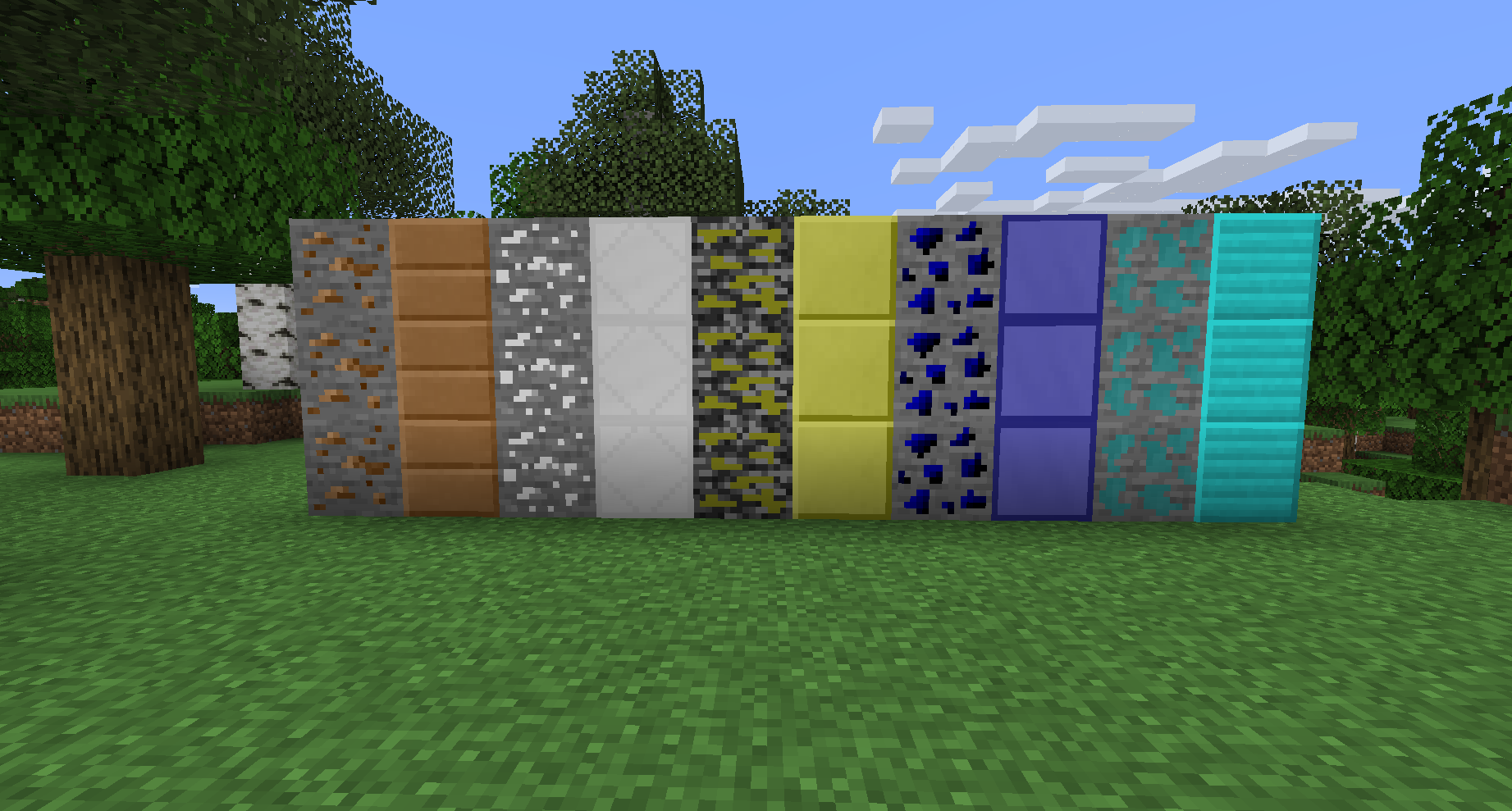 Ores and Blocks