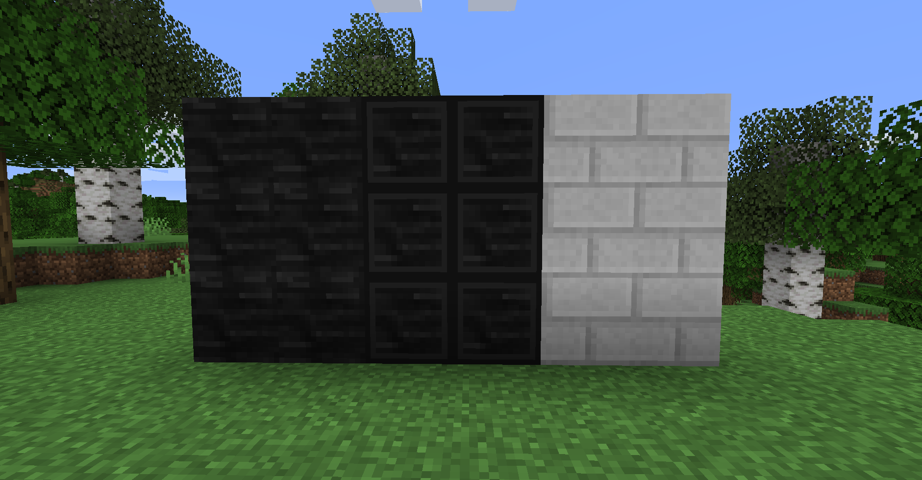 Slate, Polished Slate, and Bulky Marble Bricks 