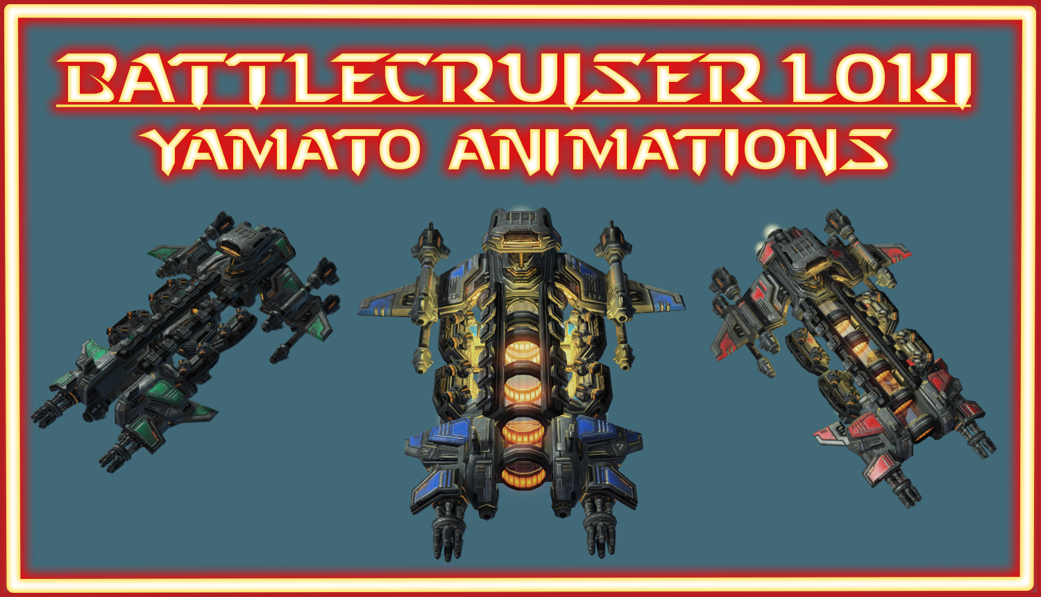 Battlecruiser Loki - Yamato Animations