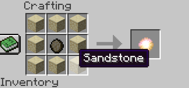 You need a Scarab Scale and sandstone to craft the Dry Orb. Dry Orbs give you the ability to summon a sandstorm that damages mobs.