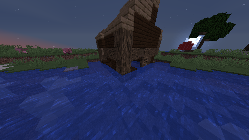 Abandon houses are uncommon structures that spawn in Wicked Willows or plains biome.