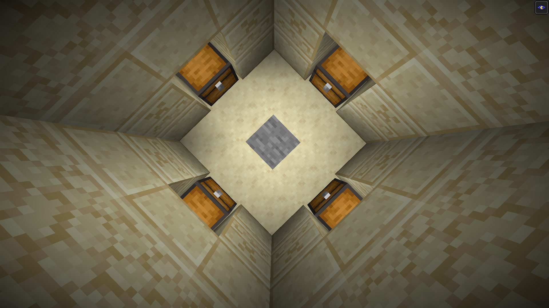 Chests in Desert Temple