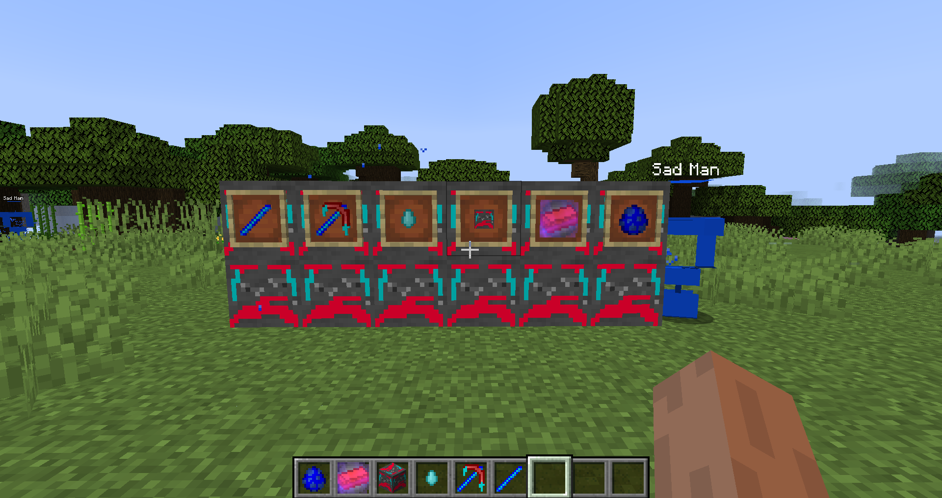 The stuff in the mod.