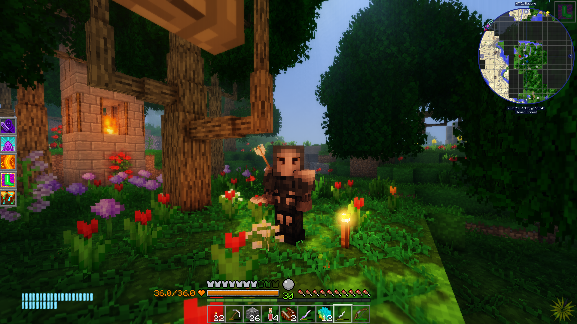 Just me chilling playing modpack with my mod installed FeelsGoodMan