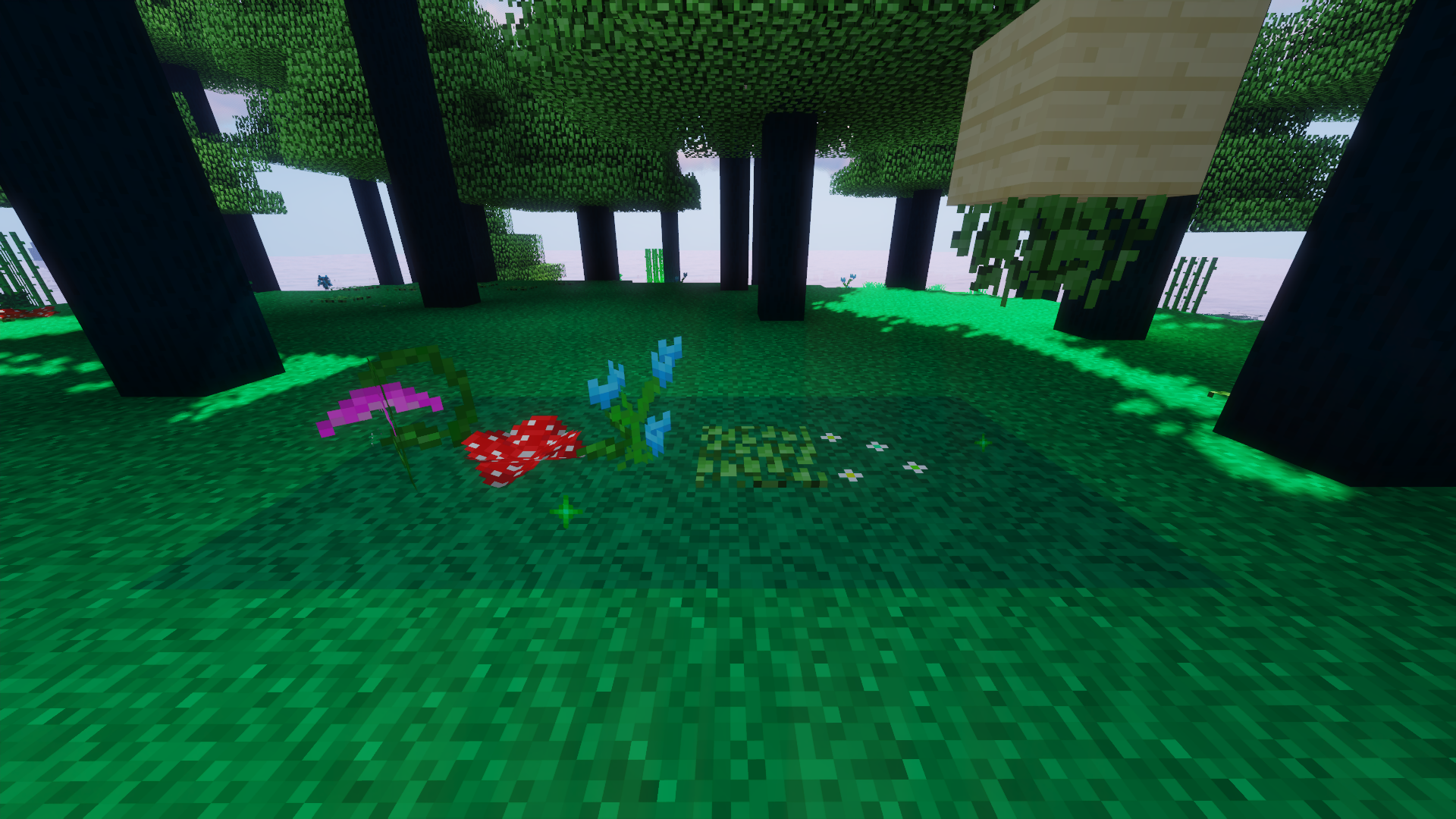 Flower Update Blocks