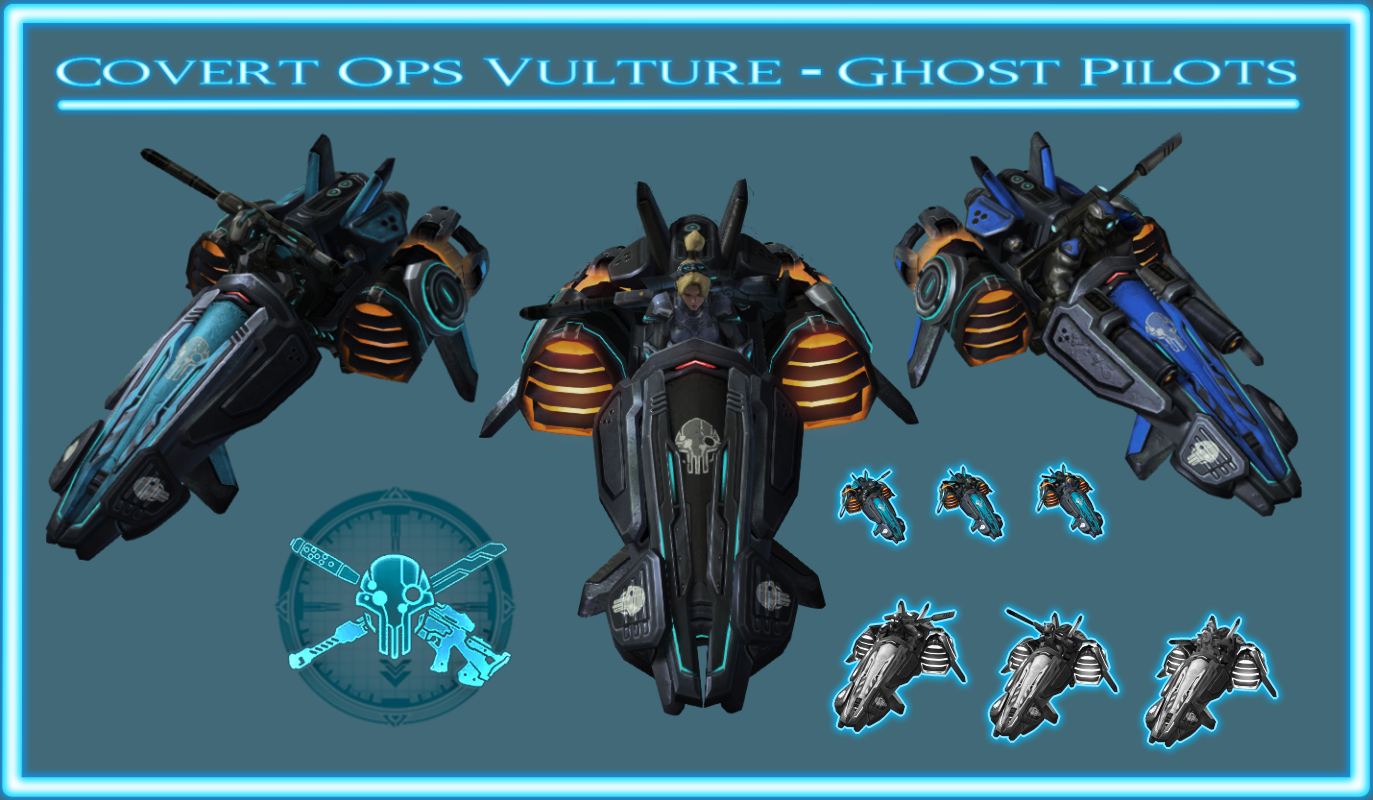 Covert Ops - Vultures with Ghost Pilots