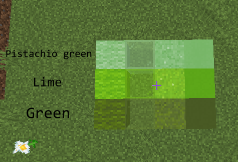 Color Comparison / Green