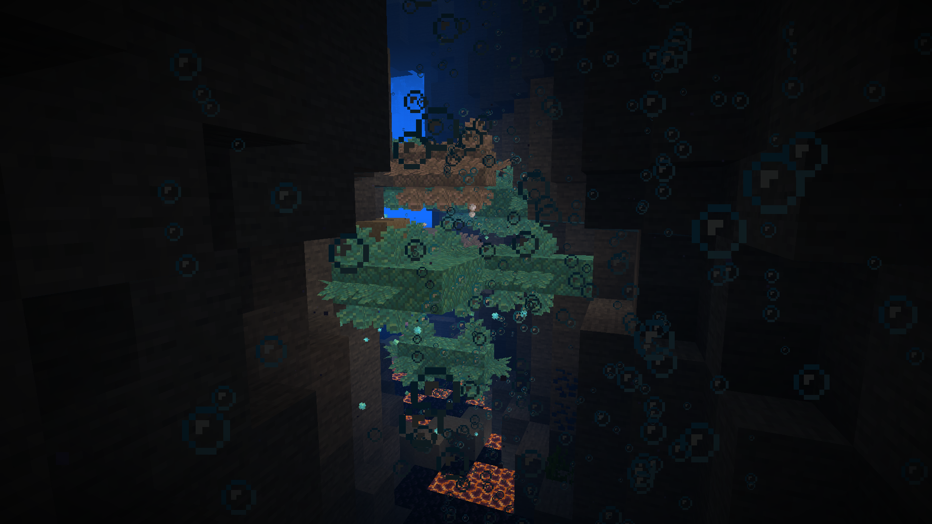 Improvements to underwater ravines by the Upgrade Aquatic mod