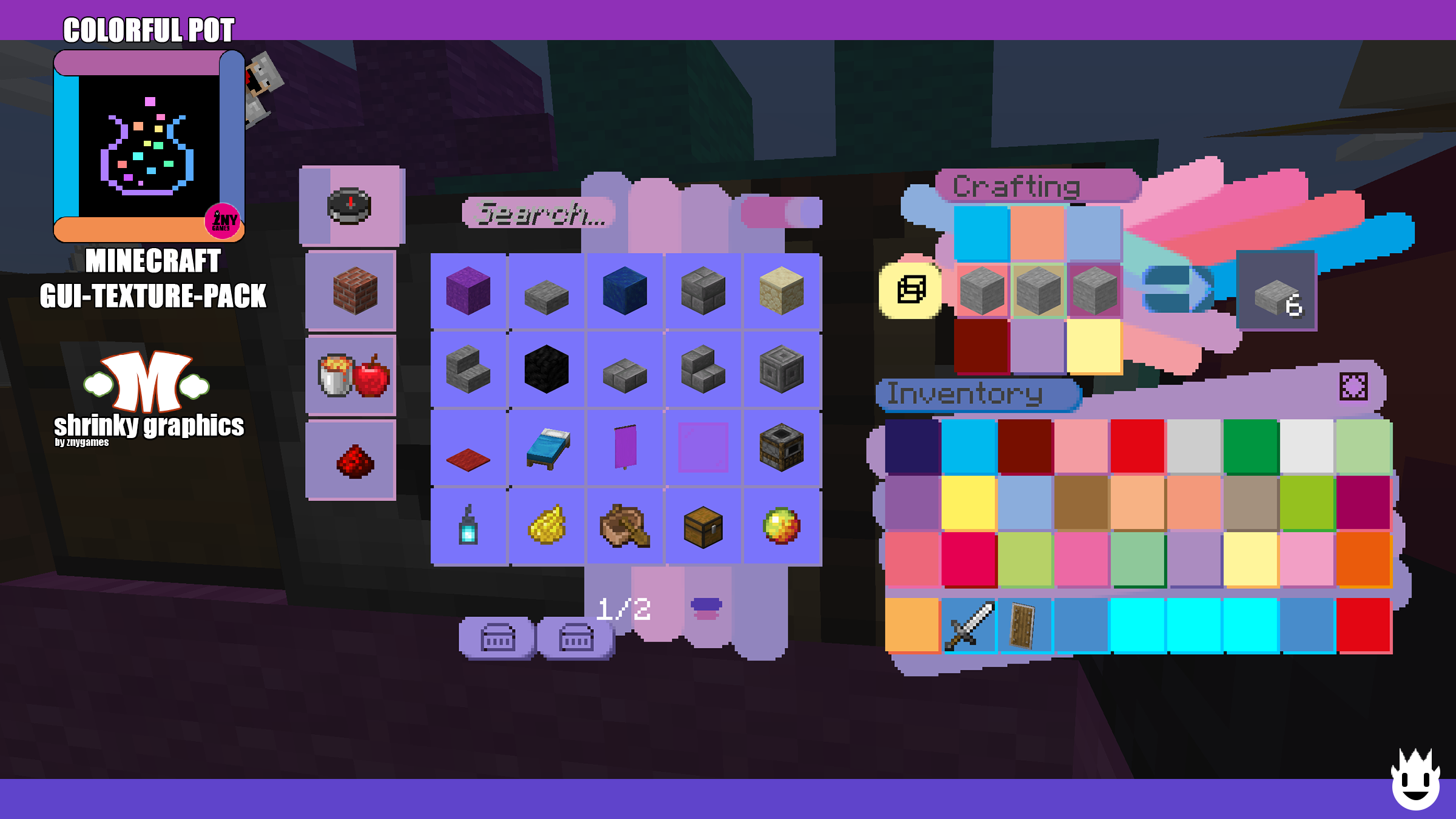 COLORFUL POT | GUI-TEXTURE-PACK - Minecraft Resource Packs - CurseForge