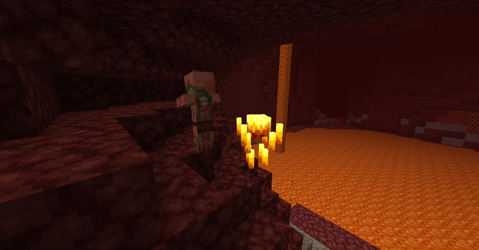 Blaze attacks Pigmen