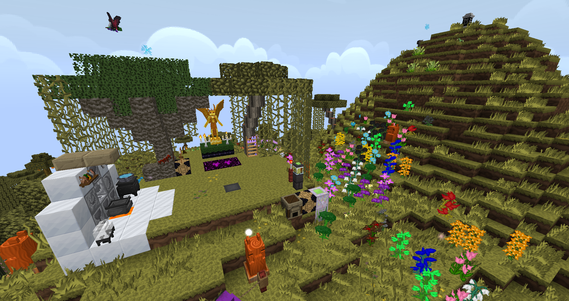 Thumbnail Flowers and crops and vines- OH MY!