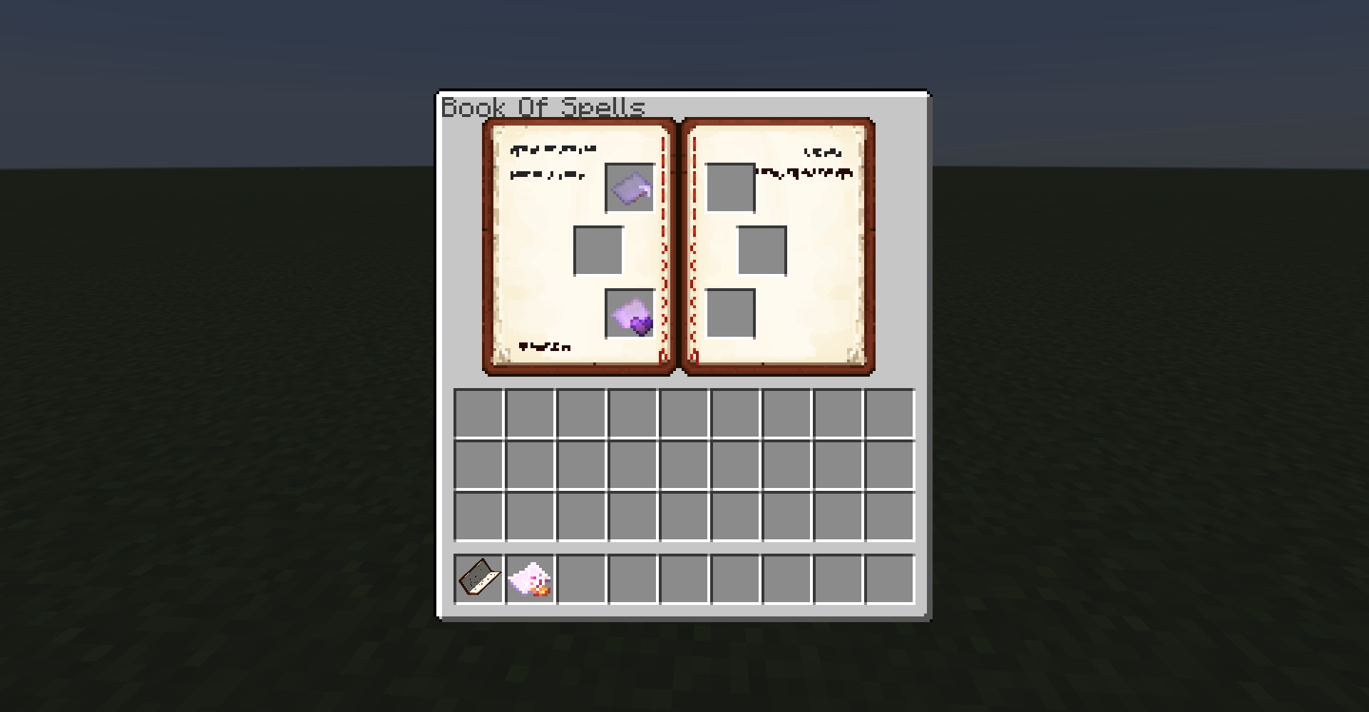 Book Of Spells GUI