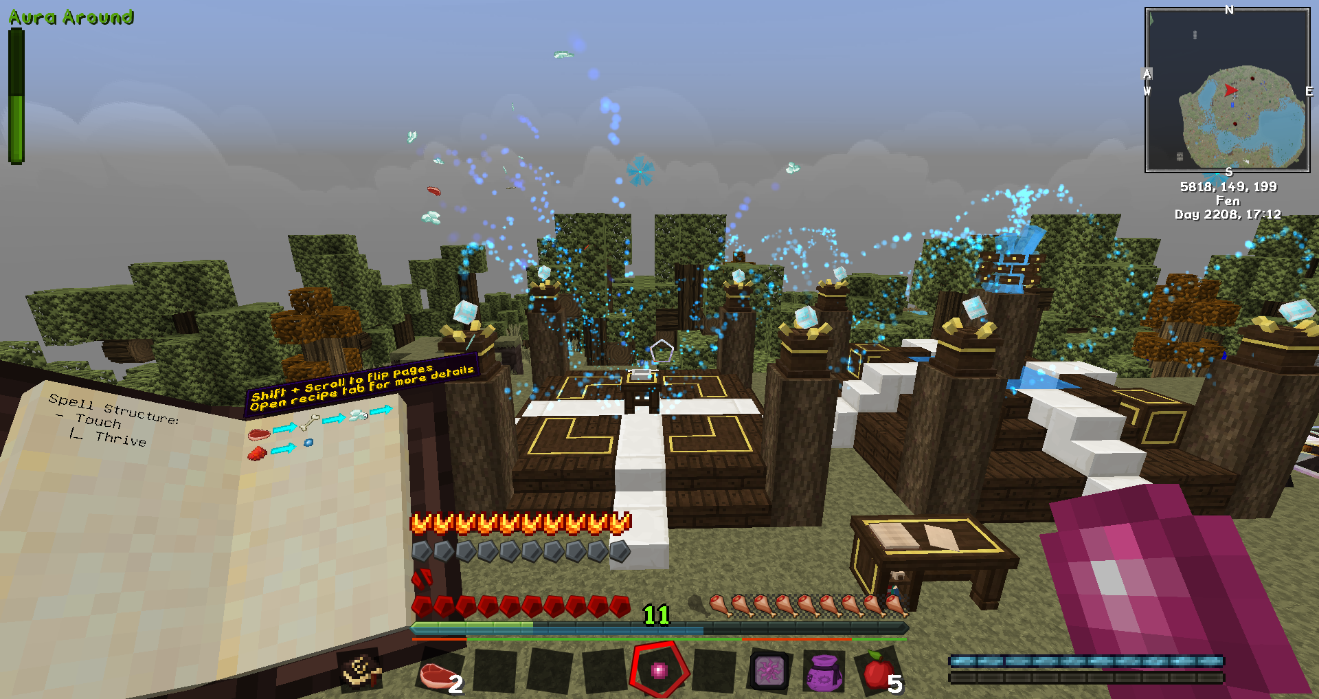 Thumbnail Search out and island with a mana pool and begin your Wizardry career! Don't worry you can get to the unicorn dimension even in this skyblock! xD