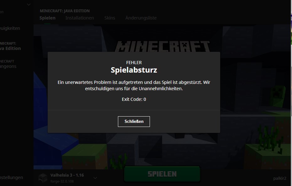 curseforge minecraft launcher not working