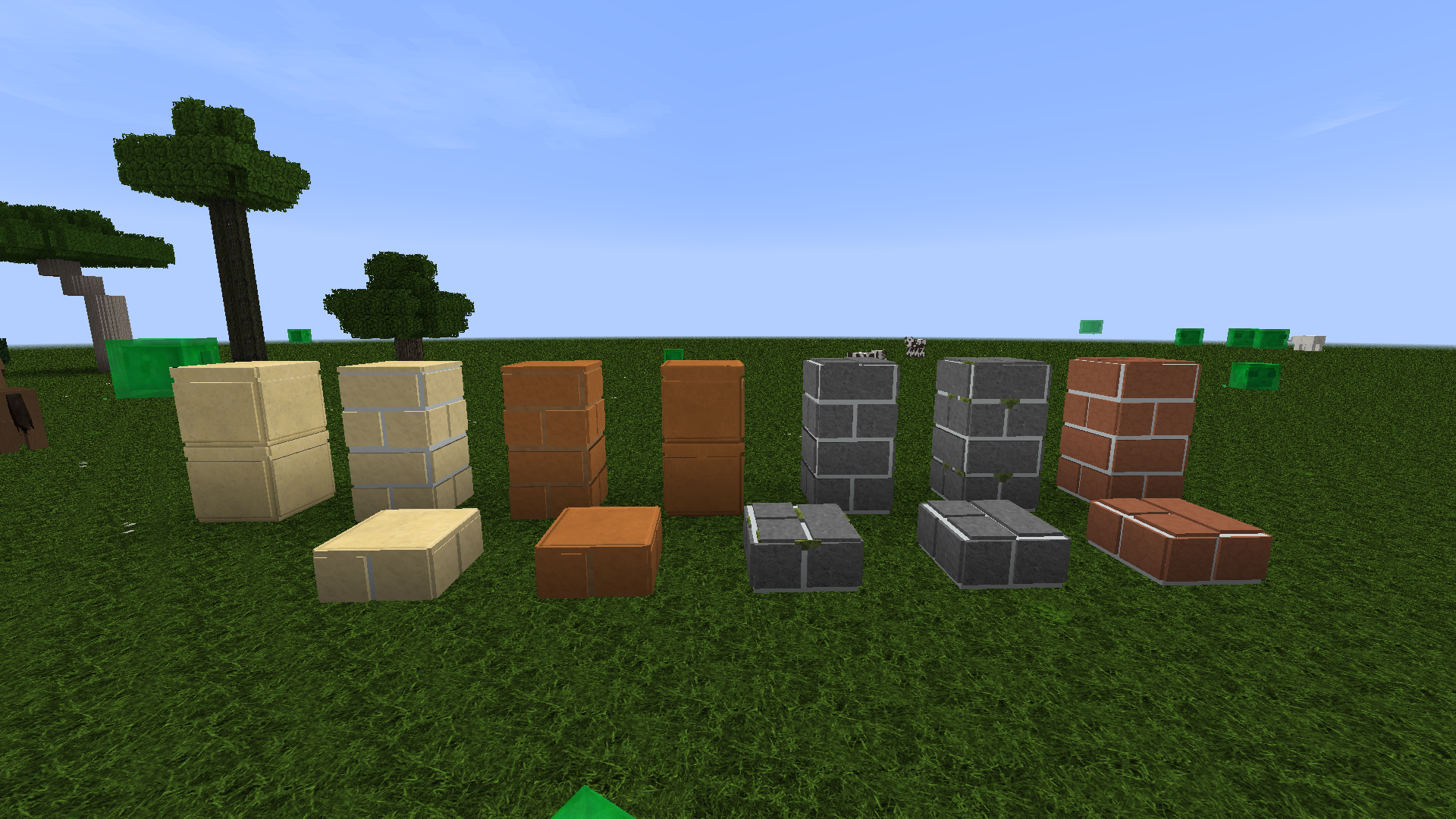 Extended slabs. Майнкрафт текстур пак на вагонетки. Ресурс пак Extended Slabs 1.20. Fresh Craft texture Pack. Chowder resurse Pack майнфрфт.