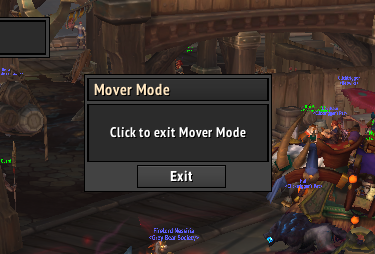 vUI Mover Mode EXIT