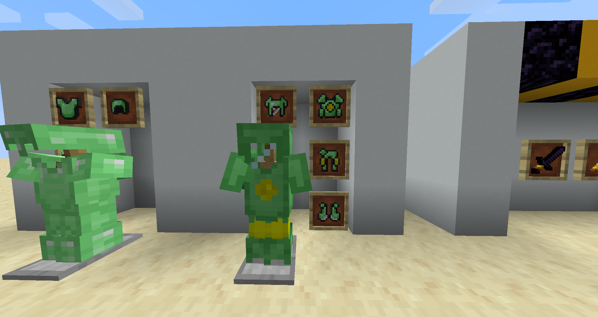 Jewelled Emerald Armor (1.14)