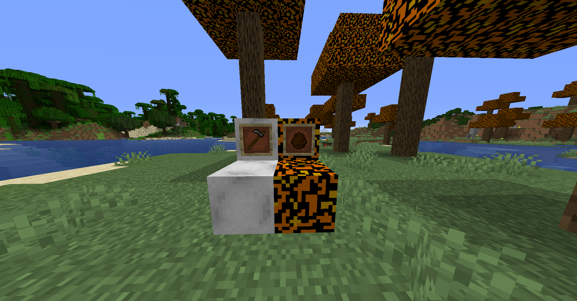 Blocks and items