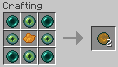 Crafting Recipe for Orange Portal Catalysts