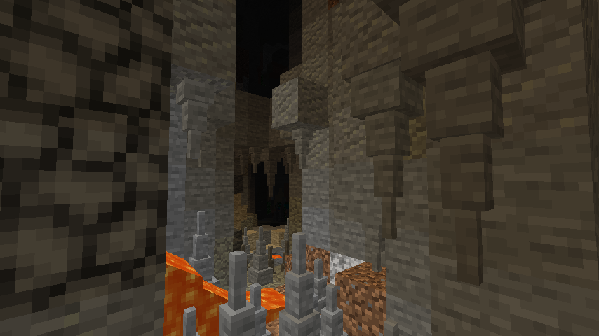 New stalagmites/stalagtites added in 1.1