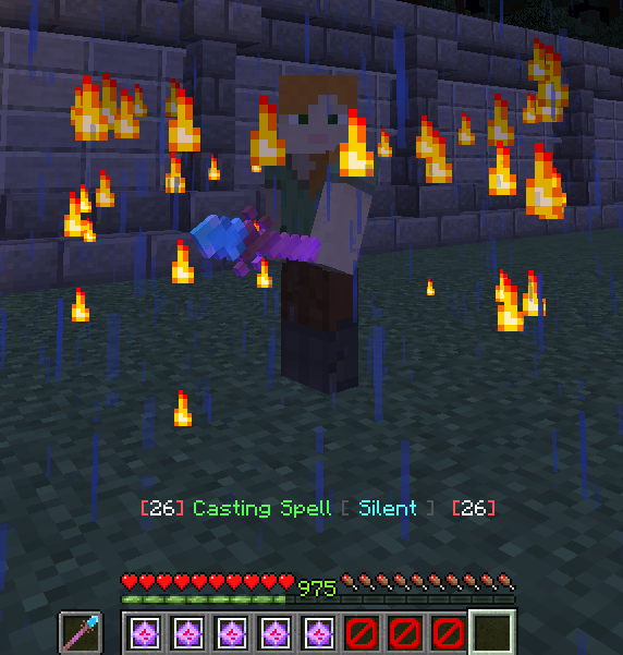 Casting Magic Spell
