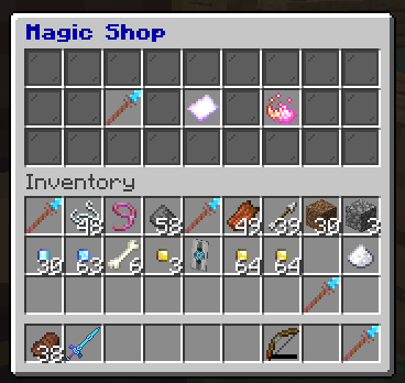 Magic Shop GUI