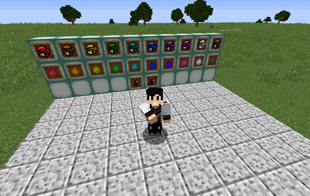 Among Us Mobs Mod for Minecraft 1.12.2