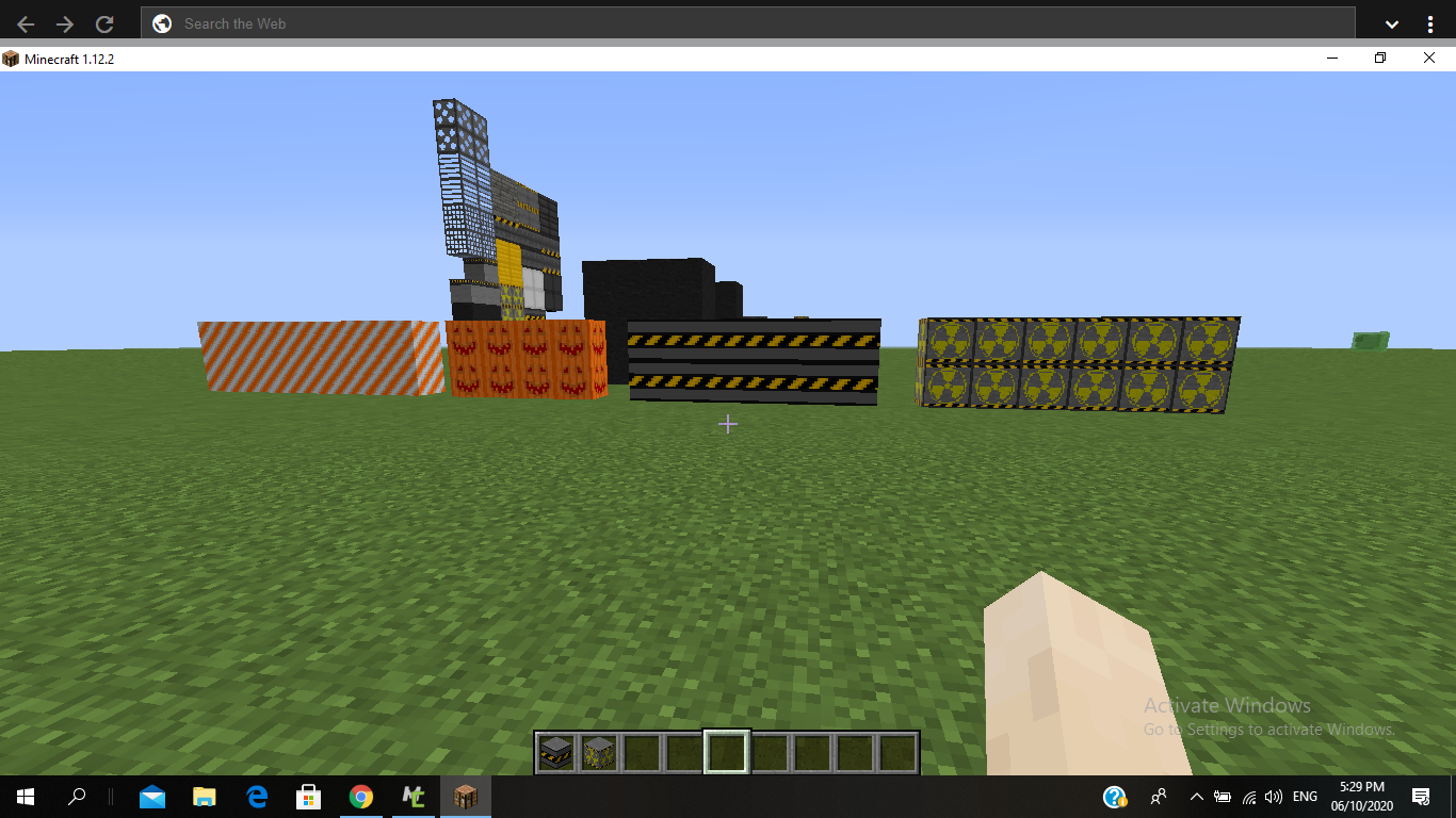 some animated blocks