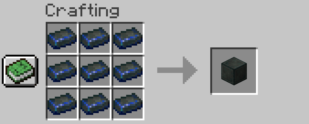 Enderite Block crafting recipe