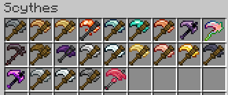 All of the 1.0.0 Scythes