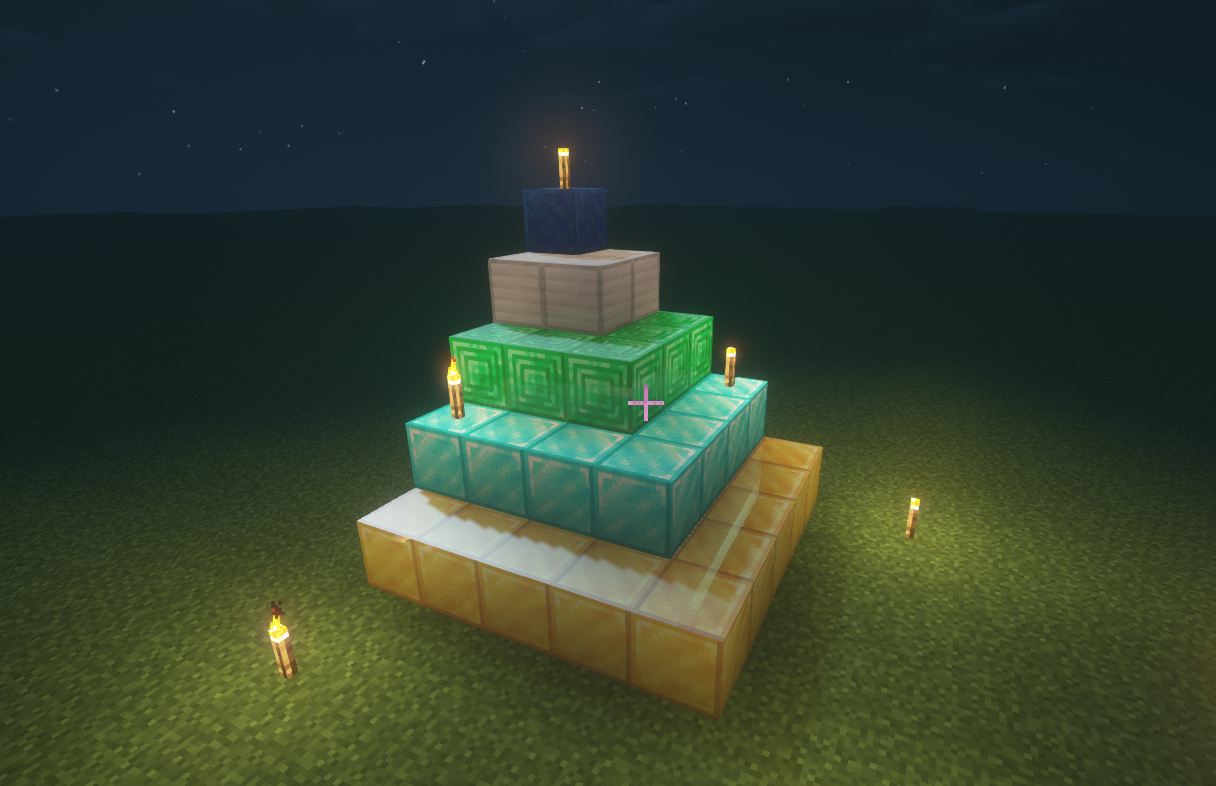 Pbr ore blocks night